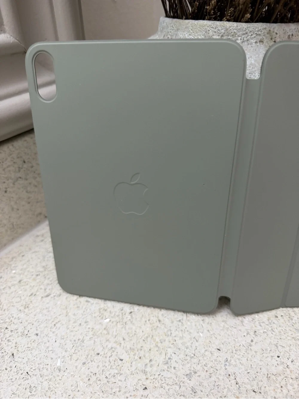 Apple Tablet Folio Cover in Sage Green